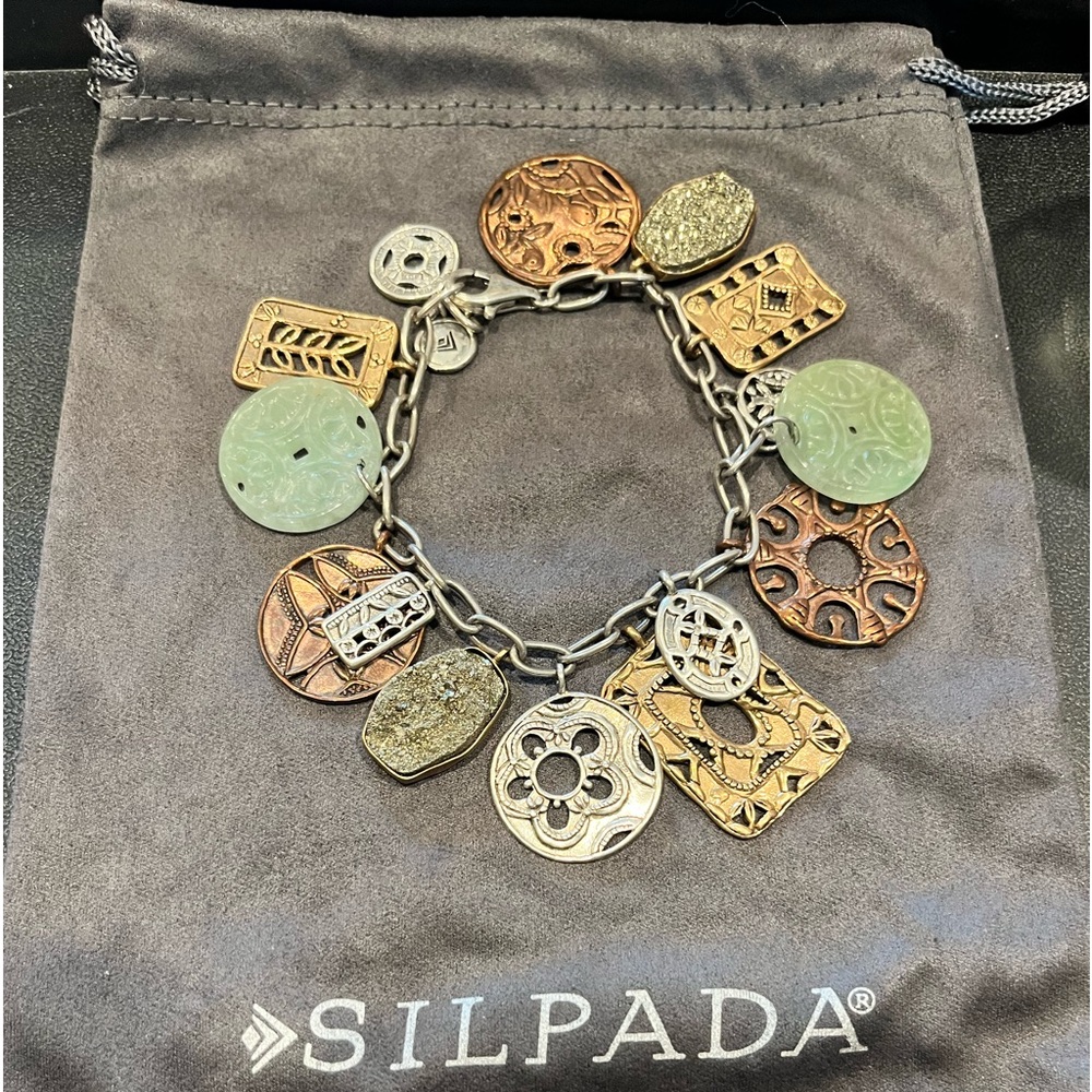 Silpada Sterling Silver Treasure Trove Bracelet